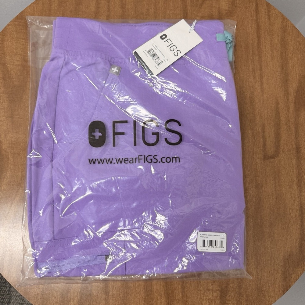 FIGS Womens XL Zamora Jogger 2.0 Pants Lilac Dawn medical nursing dental PT